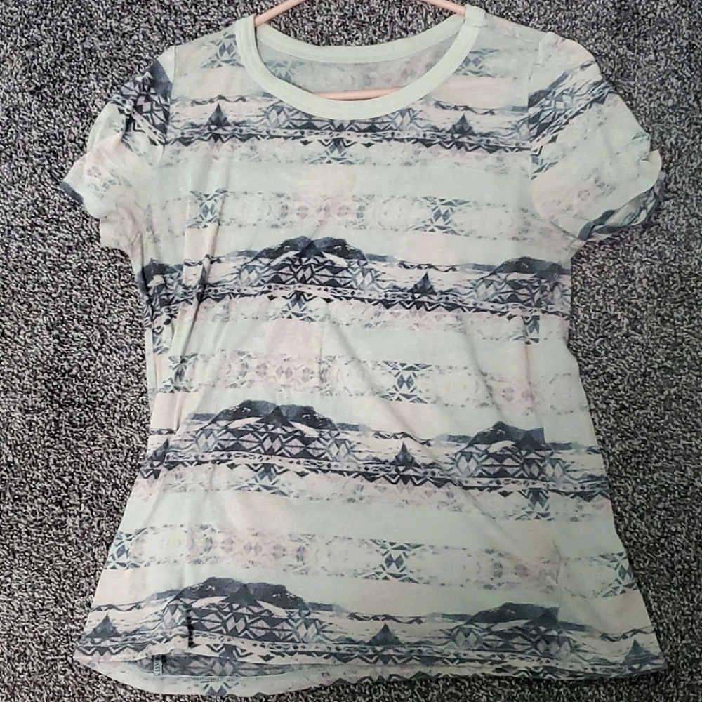 Blue and Pink t-shirt